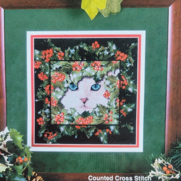Cross Stitch Pattern Fall & Winter Cats - Picture 4 of 10